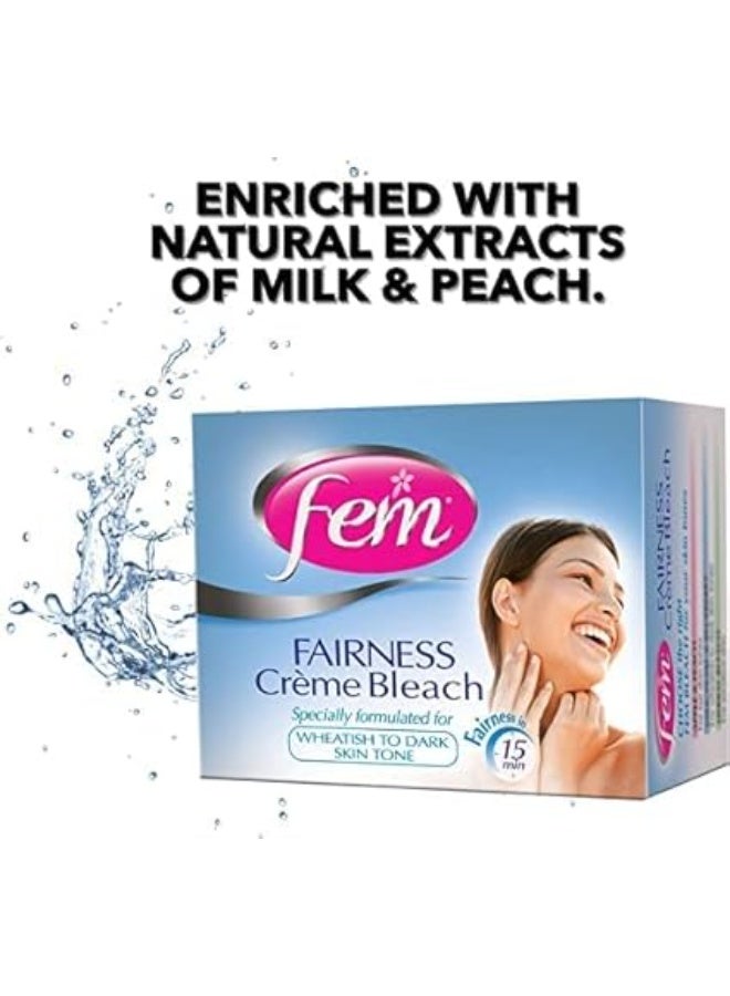 Fem, Milk, Pearl And Blueberry Fairness Cream Bleach 100grams - Image 4